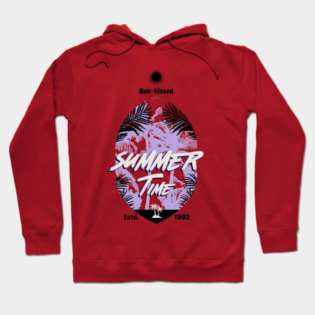 summer time Hoodie by WOAT